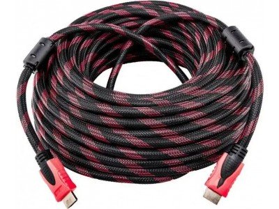 Зображення Кабель HDMI - HDMI GOLD || фільтр+сітка 25 м у категорії Hdmi