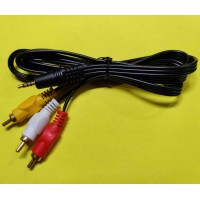 Шнур штекер 3.5 4х - 3RCA T505 15mm x 1.2 m Шнур штекер 3.5 4х - 3RCA T505 15mm x 1.2 m