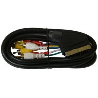 Шнур Скарт - 6 RCA 1.2 метра