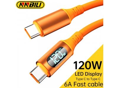 Зображення Кабель USB Type-C to Type-C || 120Вт 2.0 метра у категорії Шнур Type-C