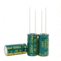 2200мкф 16в 105С || Конденсатор 10х20 мм 2200мкф 16в 105С || Конденсатор 10х20 мм