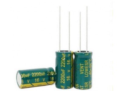 Зображення 2200мкф 16в 105С || Конденсатор 10х20 мм у категорії КОНДЕНСАТОРИ