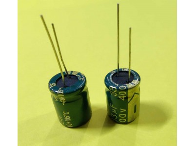 33мкф 400в 105С || конденсатор 10x18