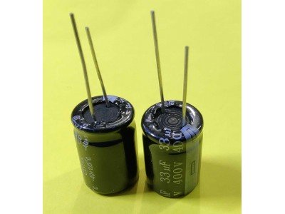 Зображення 33мкф 400в 105С || Конденсатор 16x22 у категорії КОНДЕНСАТОРИ
