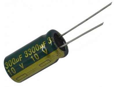 Зображення 3300мкф 10в 105С ||конденсатор 10x19 у категорії КОНДЕНСАТОРИ