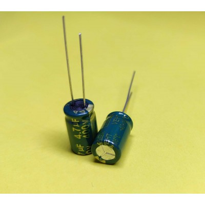 4.7мкф 400в 105С || конденсатор 8x13