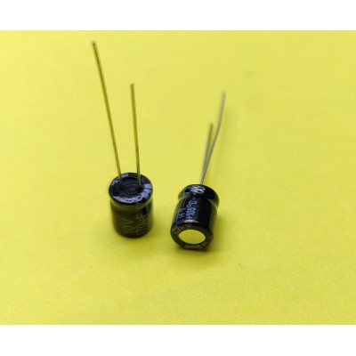 470мкф 10в 105C || Конденсатор 6х7