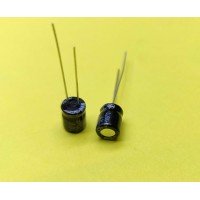 470мкф 10в 105C || Конденсатор 6х7