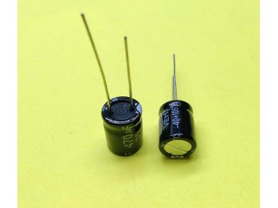 Зображення 470мкф 35в 105С || Конденсатор 10х13 мм у категорії КОНДЕНСАТОРИ