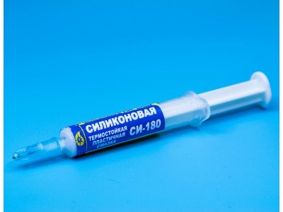 Зображення Силіконове термостійке мастило СІ-180 (60-180&deg;С) 2мл. у категорії СИЛІКОНОВЕ МАСТИЛО