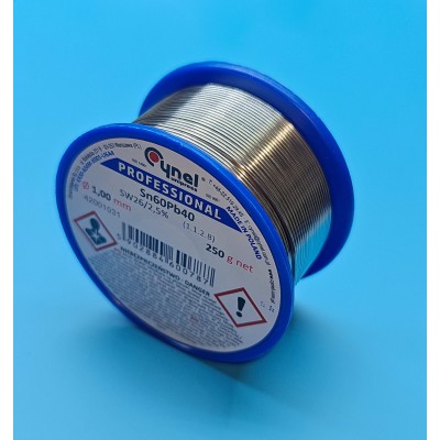 Зображення Припій Cynel 1.0mm || 250g у категорії Припій