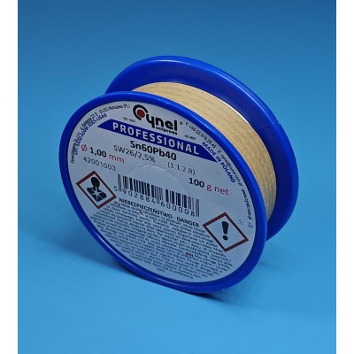 Зображення Припій Cynel  1.0mm || 100g у категорії Припій