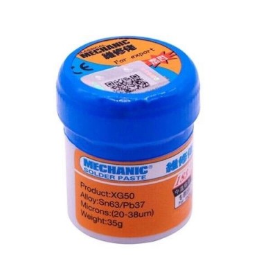 Зображення Паяльна паста Mechanic XG-50 || 35 грам у категорії Хімія