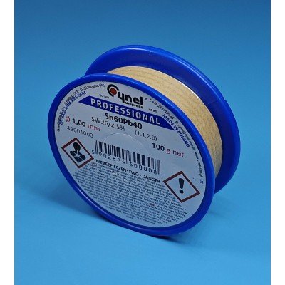 Зображення Припій Cynel  1.0mm || 100g у категорії Припій