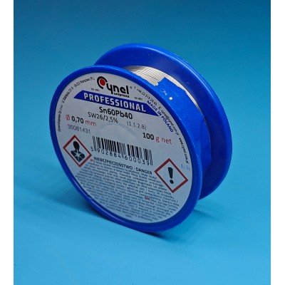 Зображення Припій Cynel 0.7mm || 100g у категорії Припій