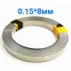 Нікелева стрічка 0.15х8 мм 5 метрів