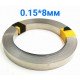 Нікелева стрічка 0.15х8 мм 5 метрів Нікелева стрічка 0.15х8 мм 5 метрів