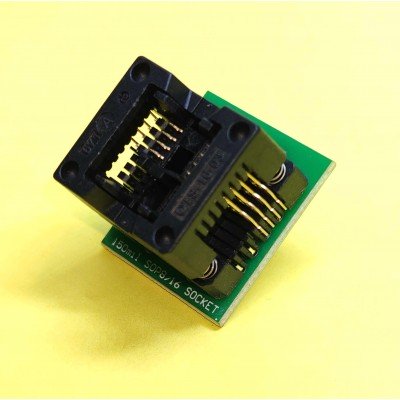 Адаптер SOP8 - DIP8 || OTS-16-03 150mil x 2.54mm , код: 6500202 у категорії ПАНЕЛЬКИ – Купити зараз! Зображення Адаптер SOP8 - DIP8 || OTS-16-03 150mil x 2.54mm у категорії ПАНЕЛЬКИ