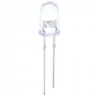 Світлодіод 5.0 mm || білий 3.0 вольт Світлодіод 5.0 mm || білий 3.0 вольт