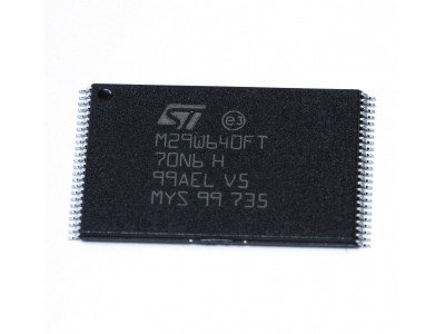 Зображення M29W640FT || 64Mb NOR TSSOP-48 у категорії M