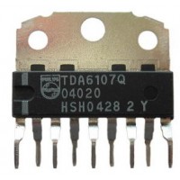 TDA6107Q || Відеопідсилювач HZIP9P3