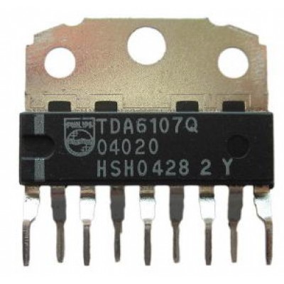 Зображення TDA6107Q || Відеопідсилювач HZIP9P3 у категорії TDA