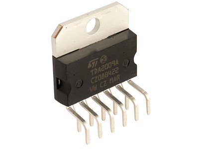 Зображення TDA2009 || Підсилювач низької частоти HZIP-11A у категорії TDA