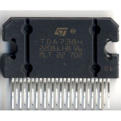 Зображення TDA7384 || Підсилювач низької частоти FLEXIWATT25 у категорії Tda