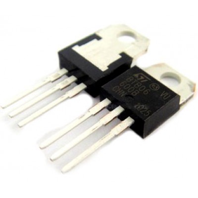 Зображення BTB06-600B || Симістор TO-220 у категорії ТИРИСТОРИ, СИМІСТОРИ