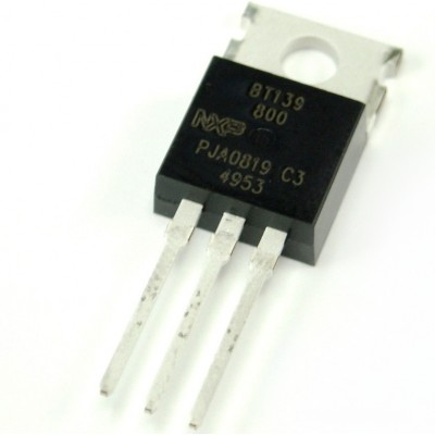 Зображення BT139-800E || Симістор TO-220 у категорії ТИРИСТОРИ, СИМІСТОРИ