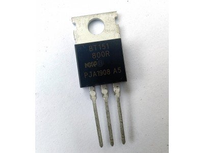 Зображення BT151-800R ||Тиристор TO-220AB у категорії ТИРИСТОРИ, СИМІСТОРИ