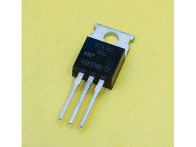 Зображення BTA140-800 || Симістор 25A 800V  TO-220AB у категорії ТИРИСТОРИ, СИМІСТОРИ