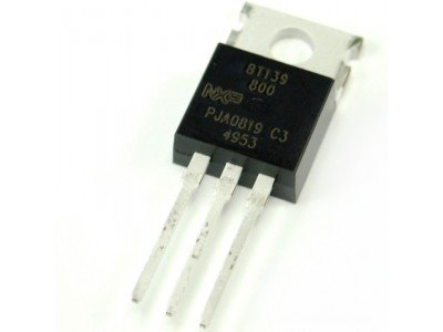 Зображення BT139-800E || Симістор TO-220 у категорії ТИРИСТОРИ, СИМІСТОРИ