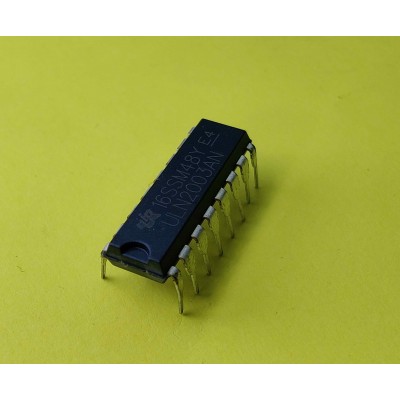 Зображення ULN2003 || Транзисторна збірка Дарлінгтона DIP-16 у категорії ULN