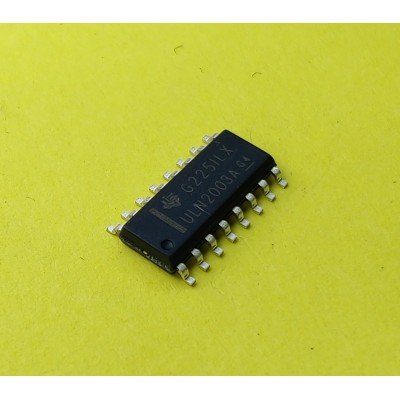 ULN2003 || Транзисторна збірка Дарлінгтона SOIC-16 , код: 2378002 у категорії ULN – Купити зараз! Зображення ULN2003 || Транзисторна збірка Дарлінгтона SOIC-16 у категорії ULN