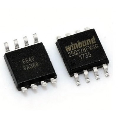 Зображення W25Q128FVS || SPI 128MBIT 8SOIC у категорії 25Q