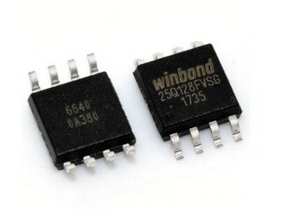 Зображення W25Q128FVS || SPI 128MBIT 8SOIC у категорії 25Q