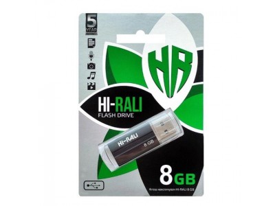 Флешка 8GB USB2.0 Hi-Rali Corsair series Black