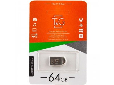 Флешка 64GB USB2.0 T&G 110 Metal series
