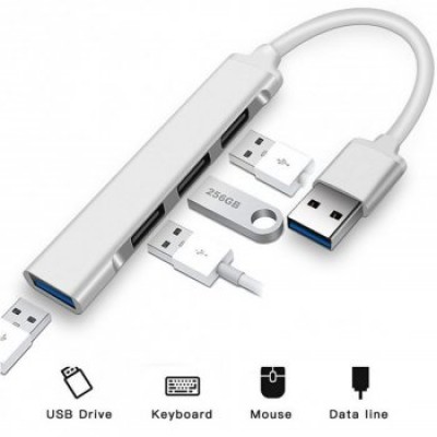 Зображення Hub USB A-809 4-портовий USB 3.0 - USB 3.0 || 5.0 Gbps у категорії Маршрутизатори