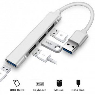 Зображення Hub USB A-809 4-портовий USB 3.0 - USB 3.0 || 5.0 Gbps у категорії Маршрутизатори