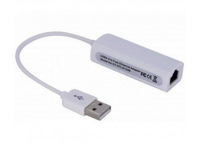 Зображення USB2.0 - LAN адаптер KY-RTL8152B || 100Mb/c у категорії Wi-fi обладнання