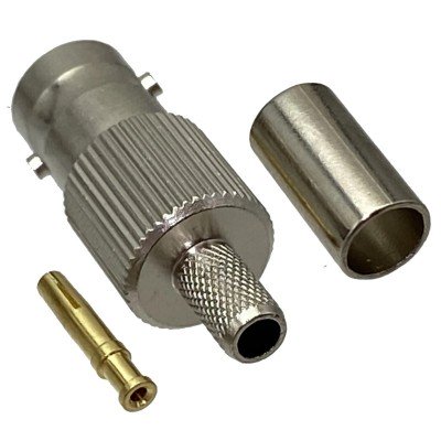 Зображення Гніздо BNC || обтискний RG58 у категорії BNС