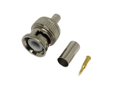 Зображення Штекер BNC обтискний || під кабель RG58 у категорії BNС