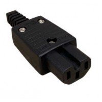 Гніздо мережеве 3 pin мідь || під шнур