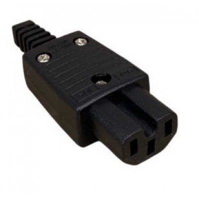 Зображення Гніздо мережеве 3 pin мідь || під шнур у категорії C13