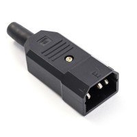 Штекер мережеве 3 pin  || під шнур