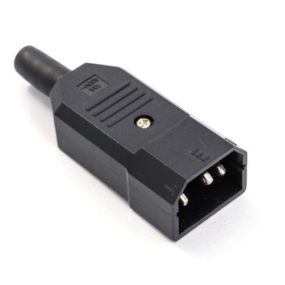 Зображення Штекер мережеве 3 pin  || під шнур у категорії Штекер DC