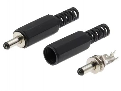 Зображення Штекер DC 1.1x3.5mm х 9.5mm у категорії Штекер dc