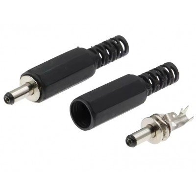 Зображення Штекер DC 1.1x3.5mm х 9.5mm у категорії Штекер dc